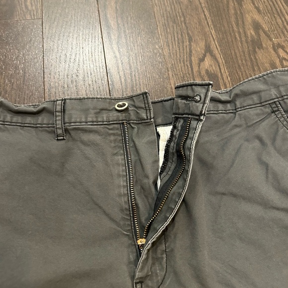 Levi's Gray Flat Front Chino Shorts - Picture 3 of 9